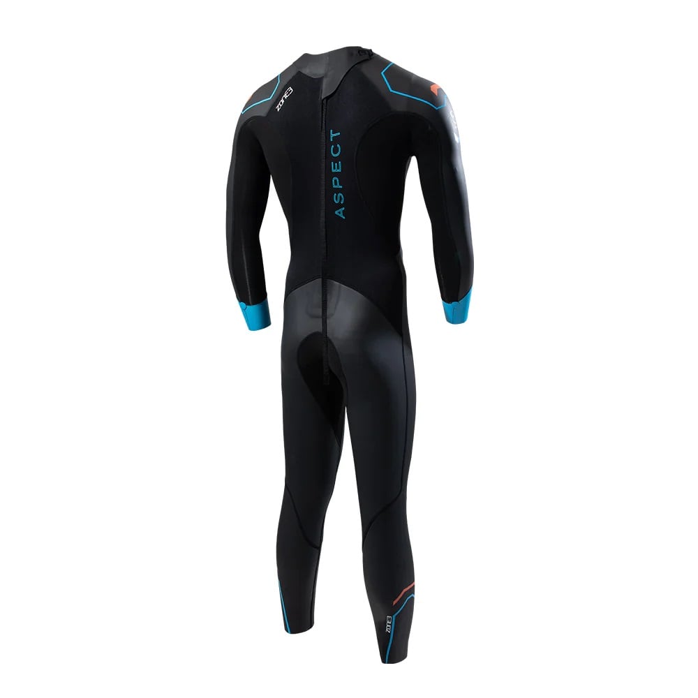 ZONE3 Aspect Men's Breaststroke Wetsuit - Black/Blue