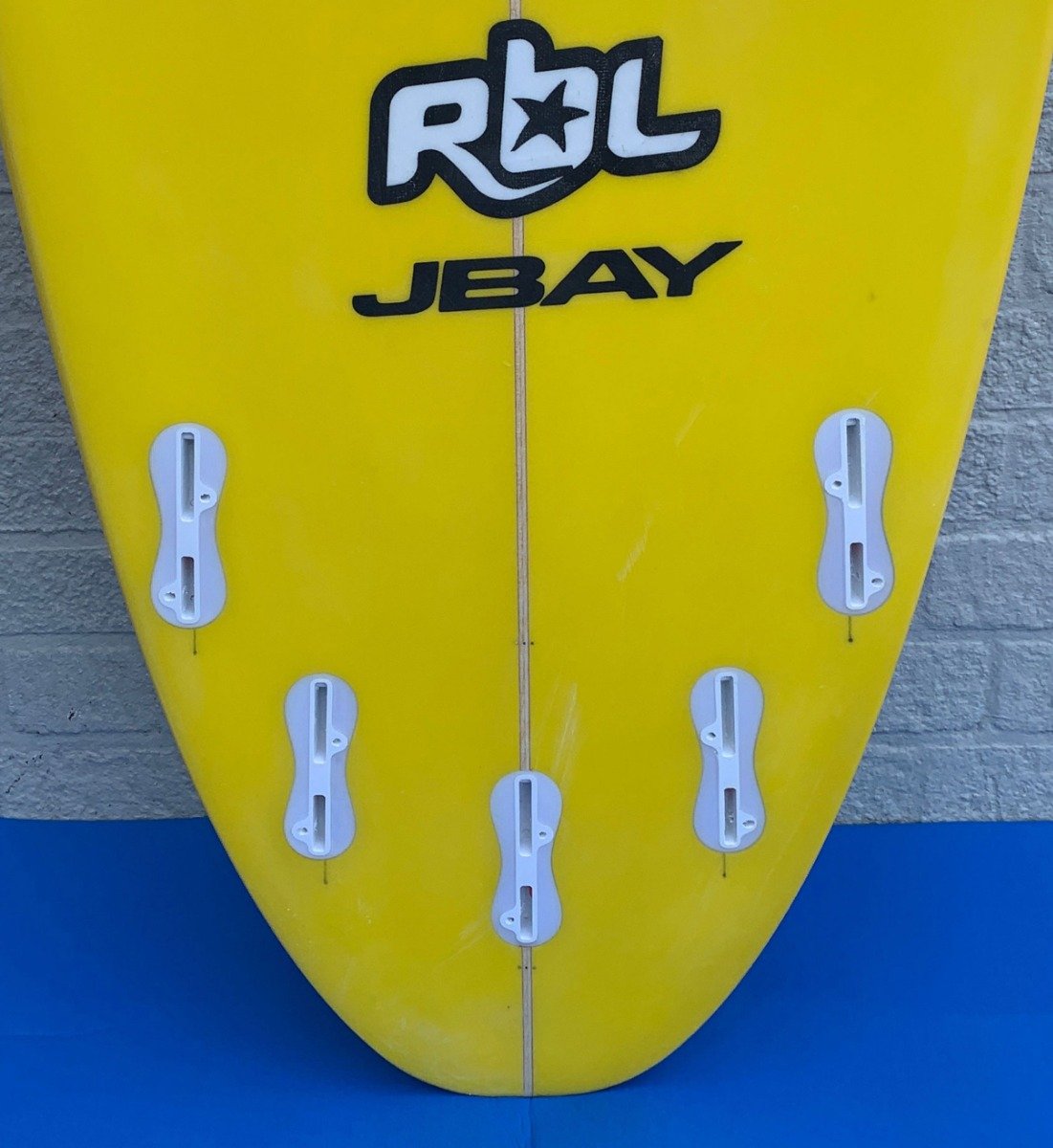 Rebel Bean Surfboard - Yellow Tail Dip