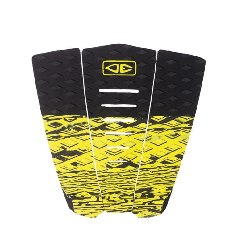 Ocean & Earth Blaze 3 Piece Tail Pad - Blazed Lime - Full View