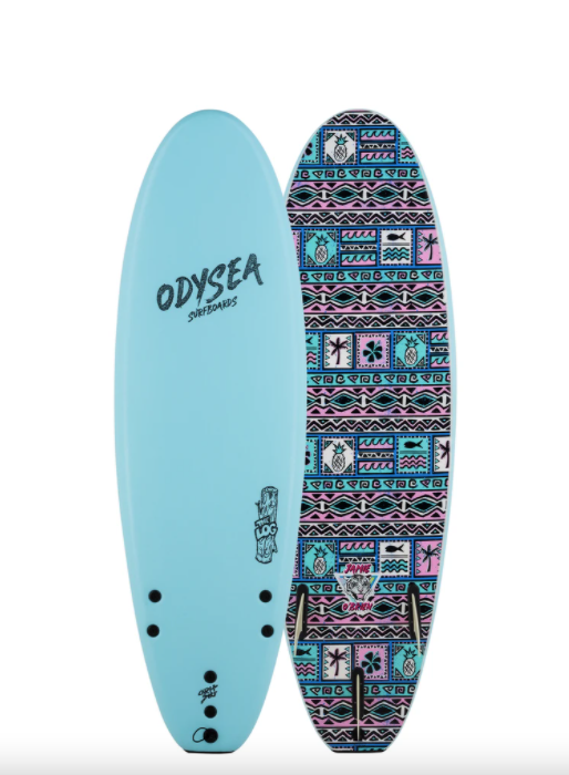 Catch Surf X JOB 6'0" Log Pro Surfboard - Sky Blue