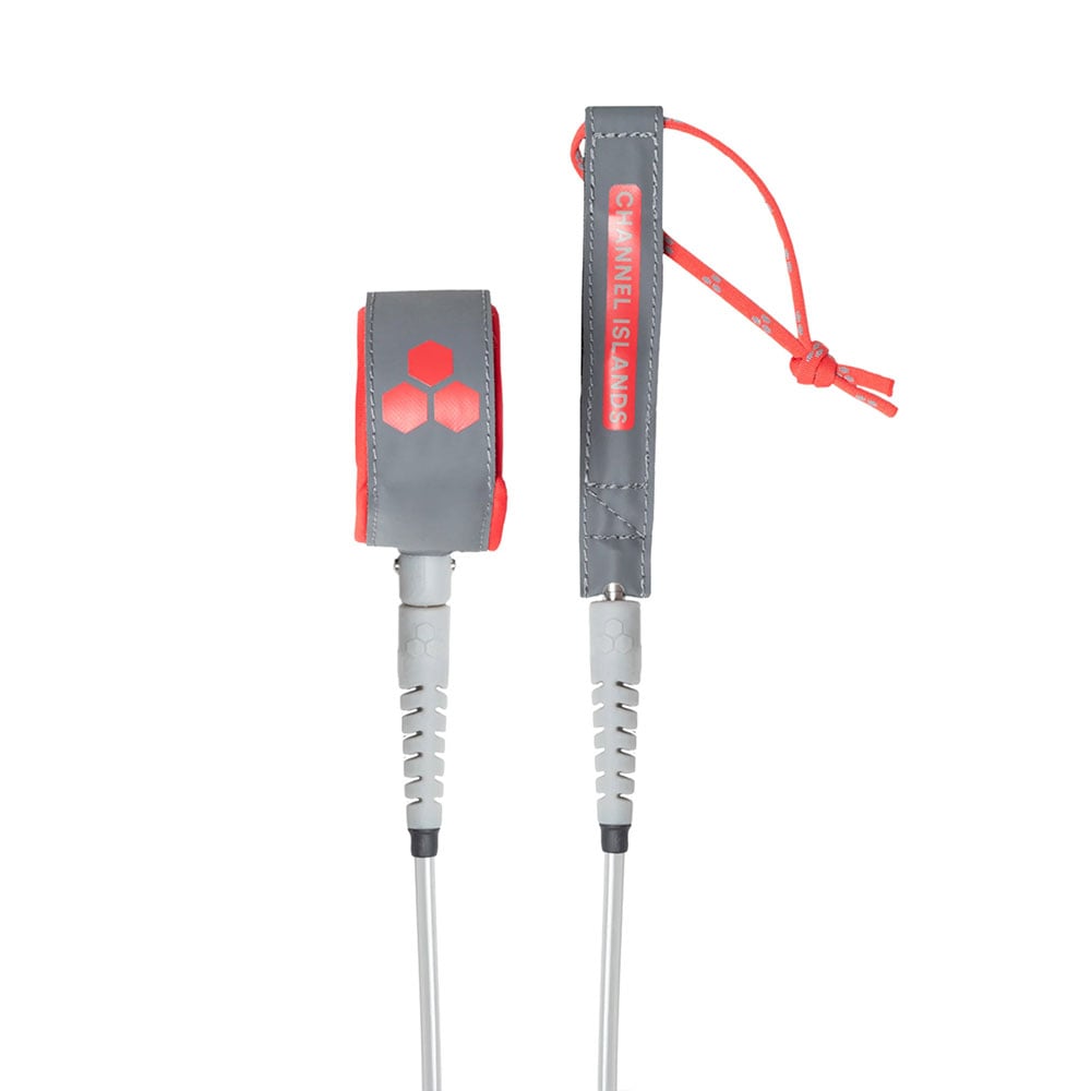 Channel Island Hex Comp 6ft Leash in Fire Castle
