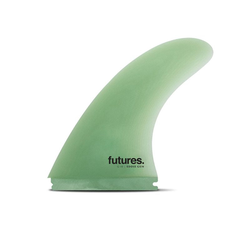 Futures Eddie Gun G10 Centre Big Gun Fin - Natural - Full View