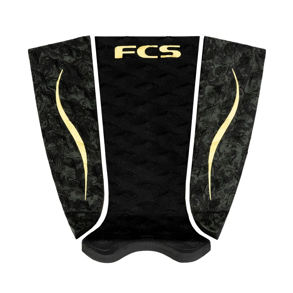 FCS Carissa Moore Traction Pad in Black/Gold