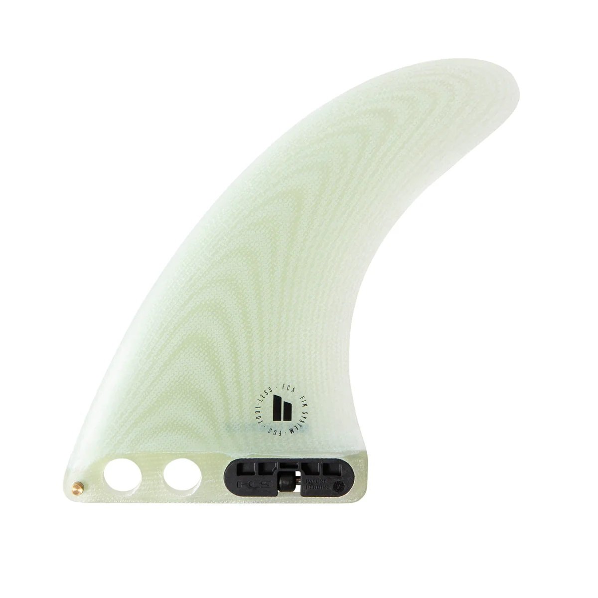 FCS II Mid PG Single Fin in Clear