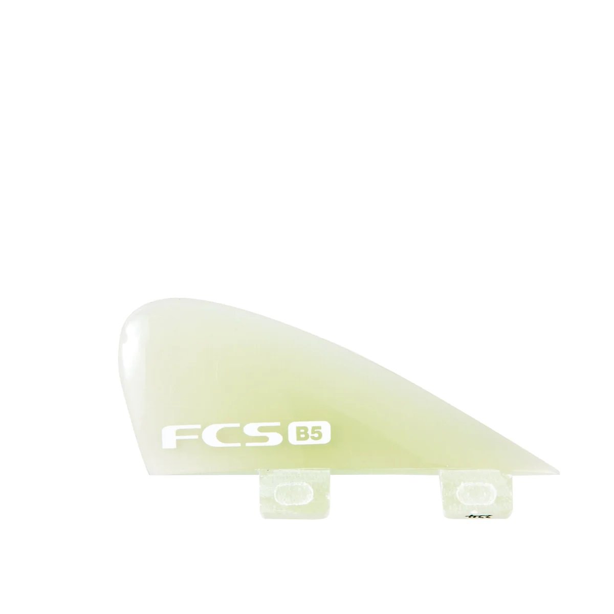 FCS B5 Bonzer Performance Glass 4 Fin Set - Clear