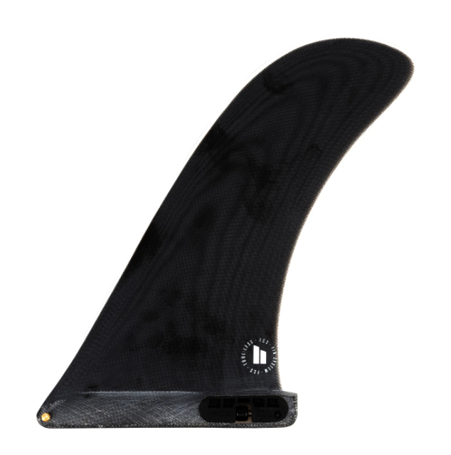 FCS II Hatchet PG Longboard Fin - Black/White