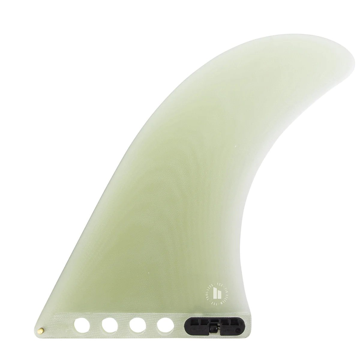 FCS II Pivot II Performance Glass 9.75" Surfboard Fin in Clear