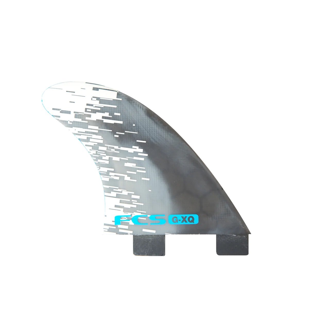 FCS G-XQ Smoke Quad Rear Fins in Blue