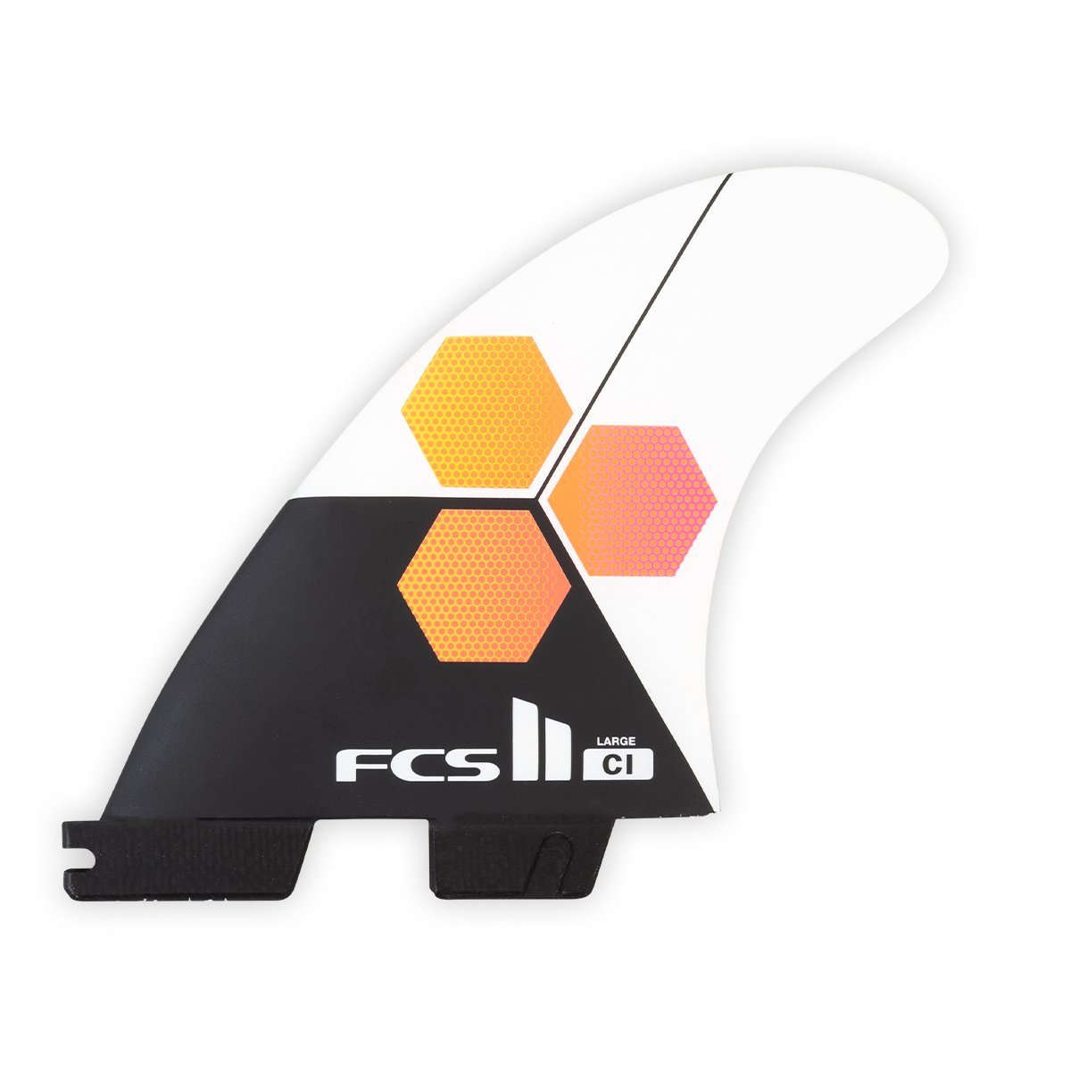 FCS II CI PC Thruster Fins - White