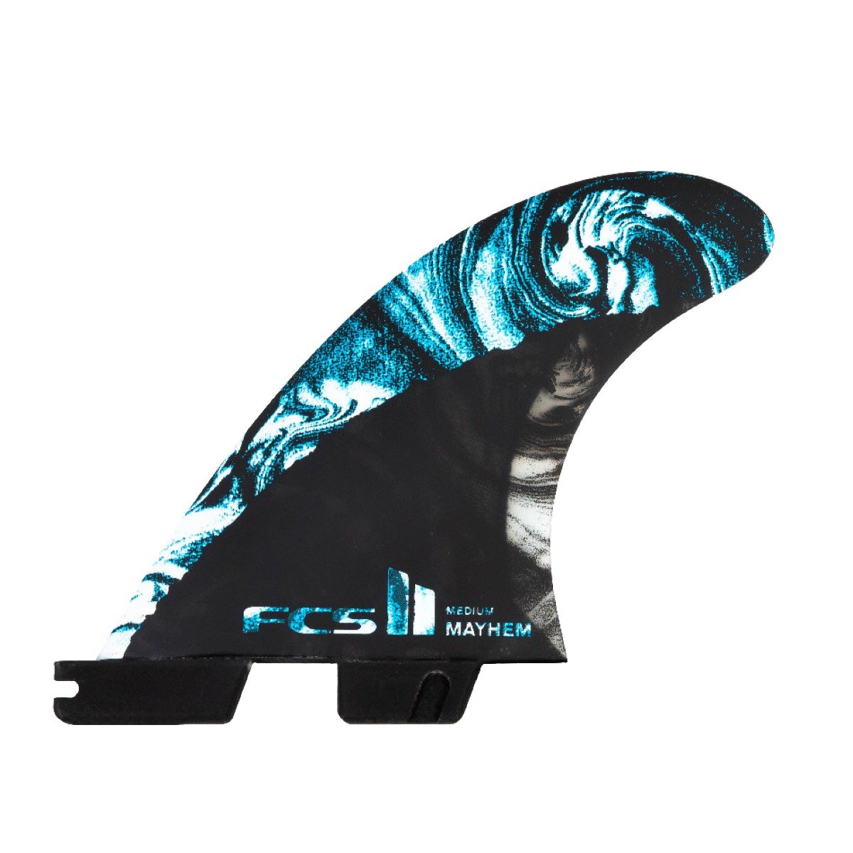 FCS II Matt Biolos PC Carbon Thruster Fins - Medium
