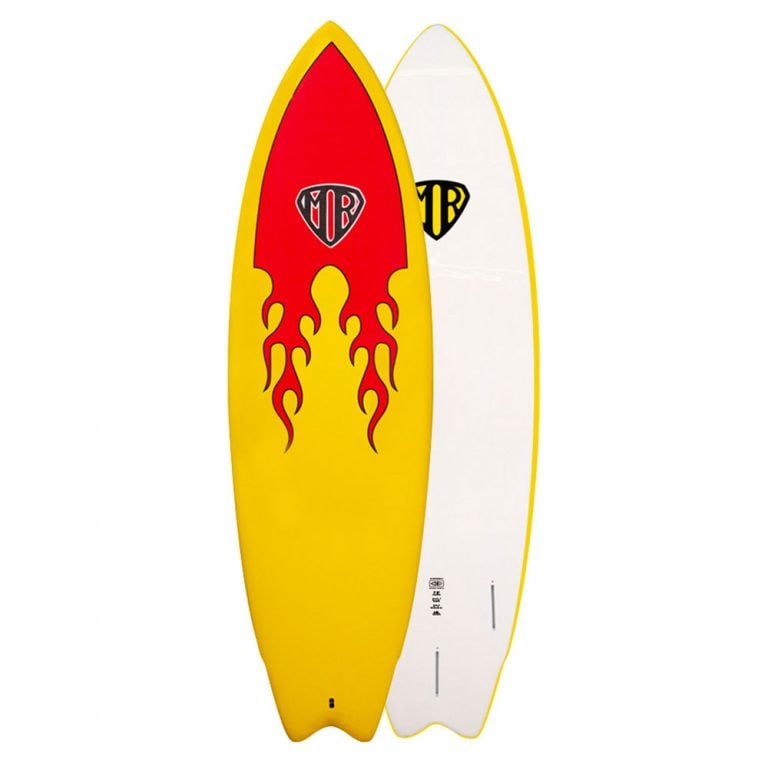 Ocean and Earth Mr Epoxy Super Soft 5'9" Twin Fin Surfboard - One Size