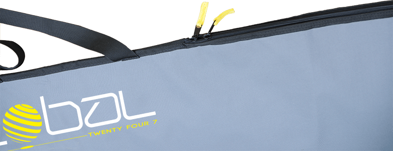 Global Hybrid 24/7 Surfboard Bags - Grey