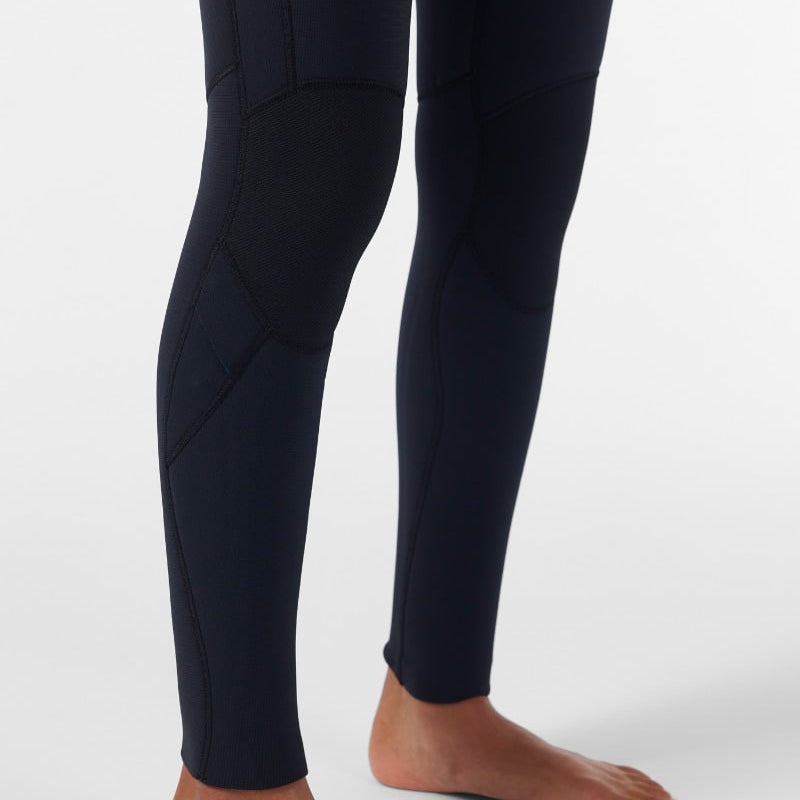 Combinaison à zip poitrine femme O'Neill Hyperfreak 4/3+ mm 2026 - Black / Faded Denim
