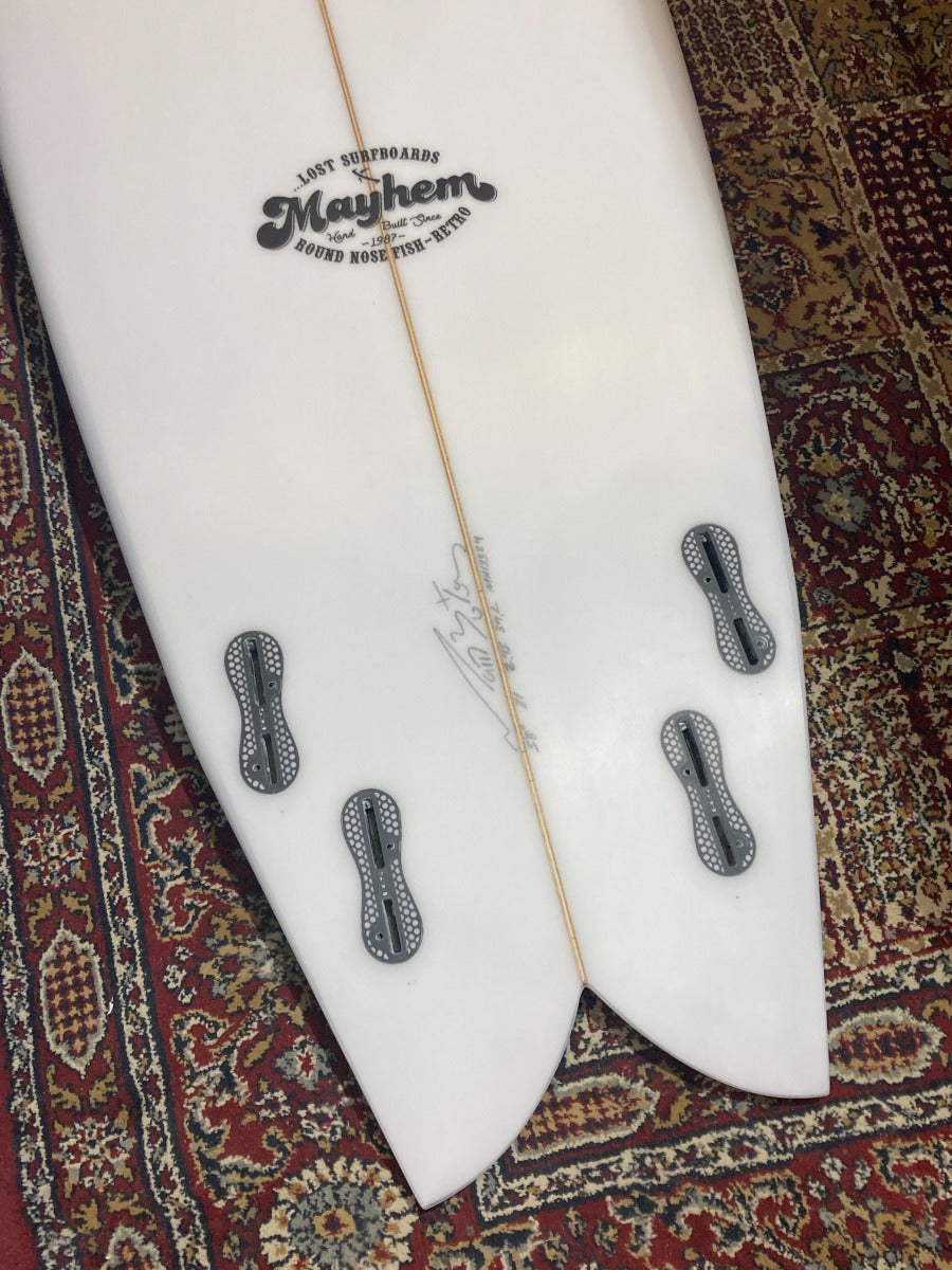 Lost RNF Retro 5'6" Surfboard - White