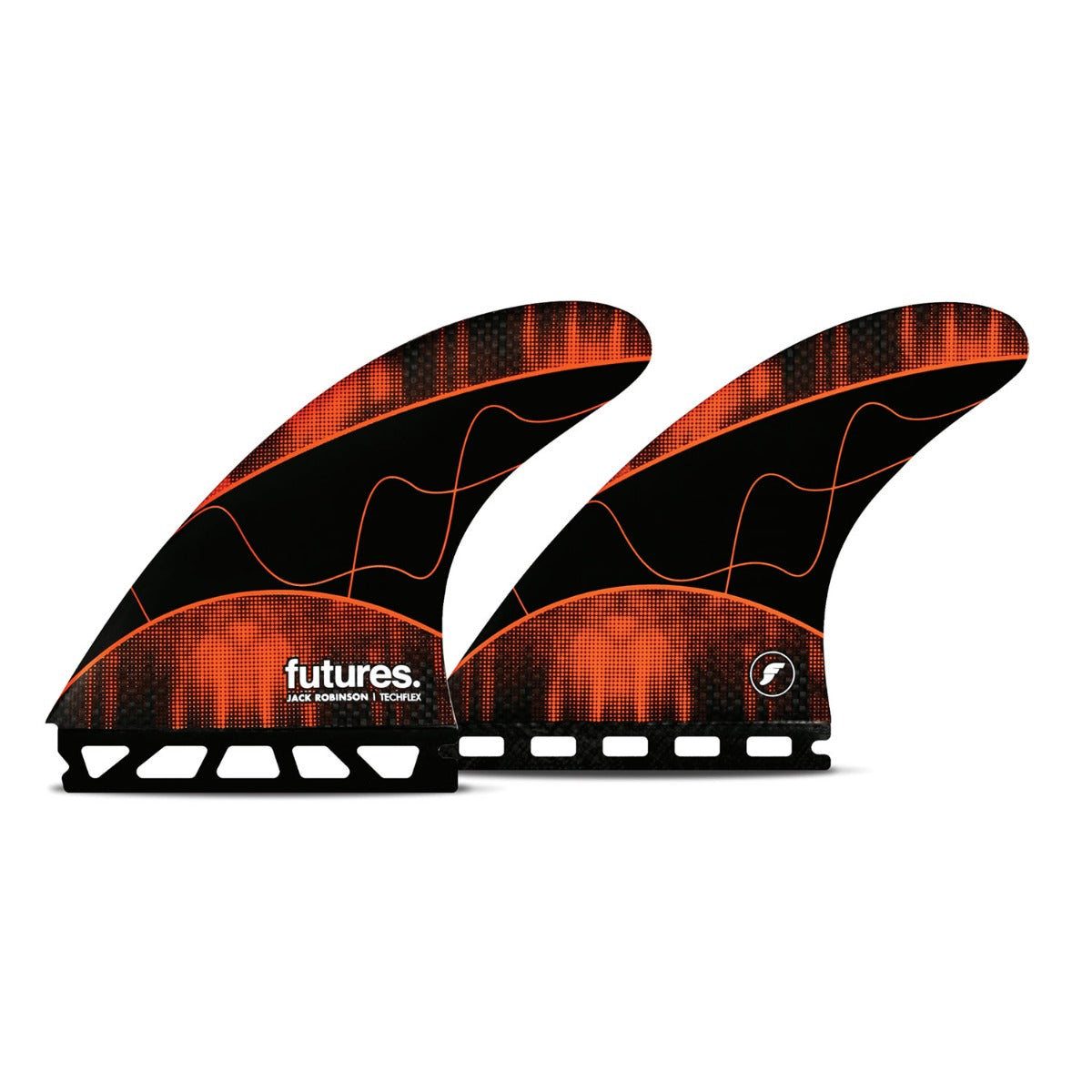 Futures Jack Robinson Signature Techflex Twin Fins - Large