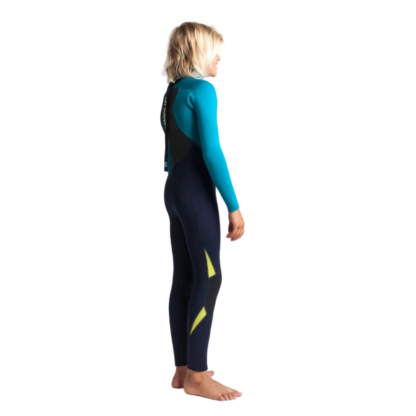 C Skins legend 5/4mm junior back zip wetsuit right side