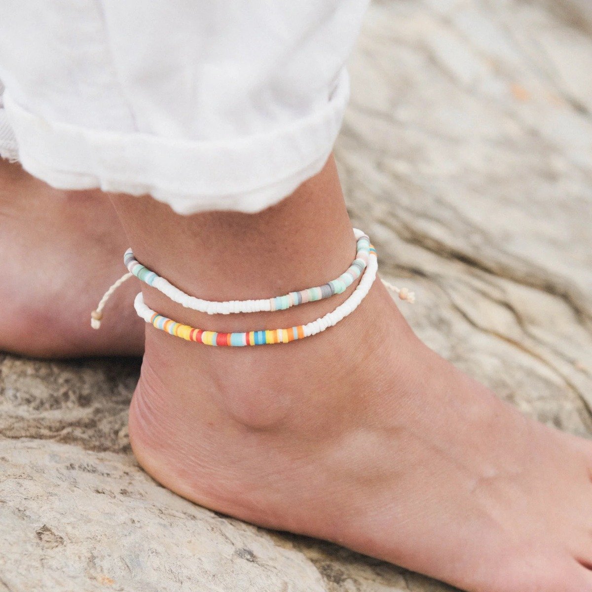 Pineapple Island Manu Bay Surfer Anklet