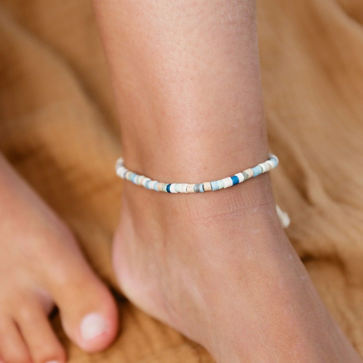 Pineapple Island Mauna Kea Beaded Anklet
