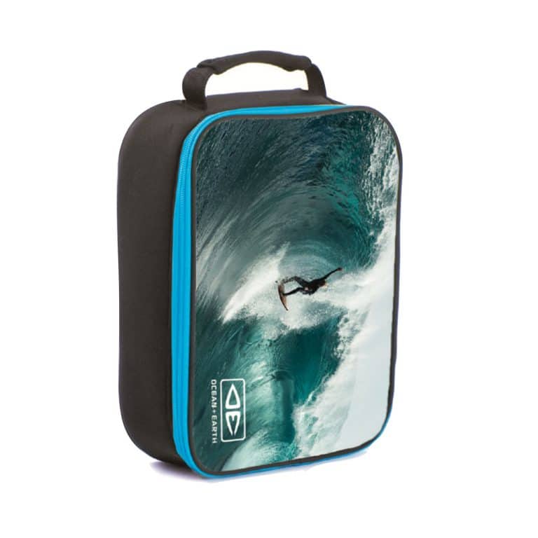 Ocean and Earth Keep It Cool Insulated Lunch Case 2021 - Blue - Full View
