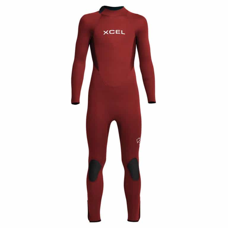 Xcel Axis 3/2mm Youth Back Zip Wetsuit - Chilli Pepper