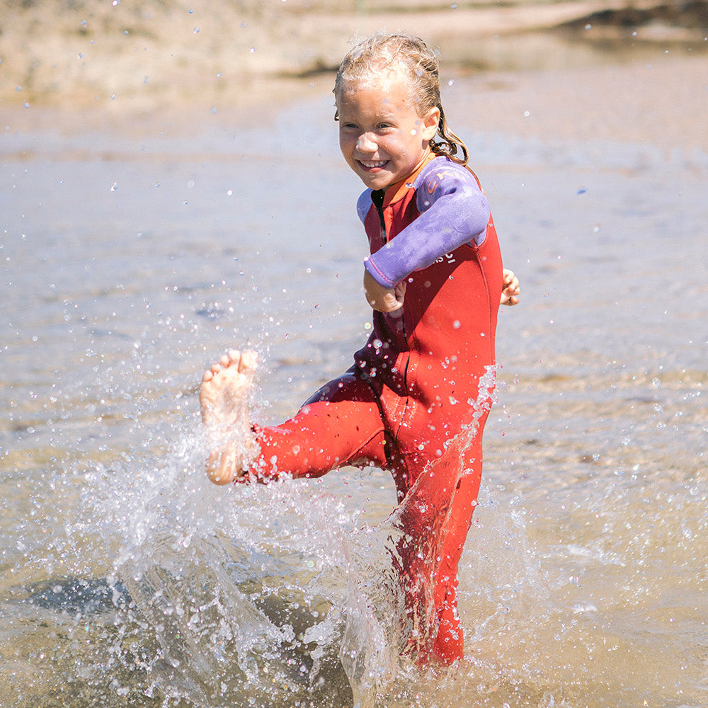 C Skins C-Kid Baby Wetsuit 2025 - Coral/Lilac