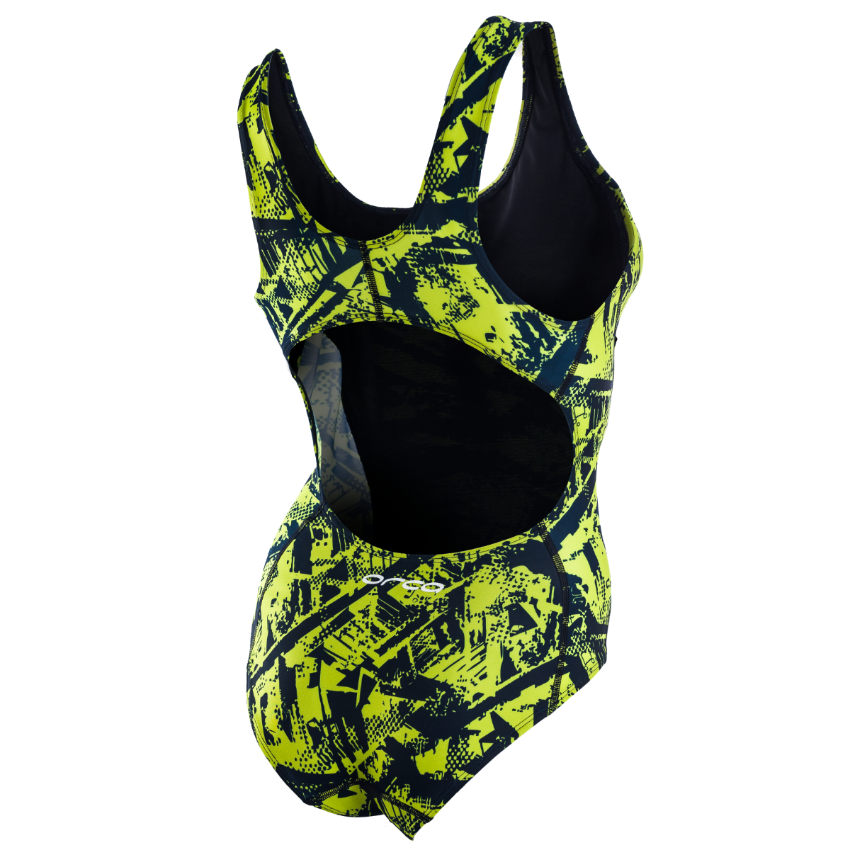 Orca Women's One Piece Swim Costume 2021 - Lime - Back