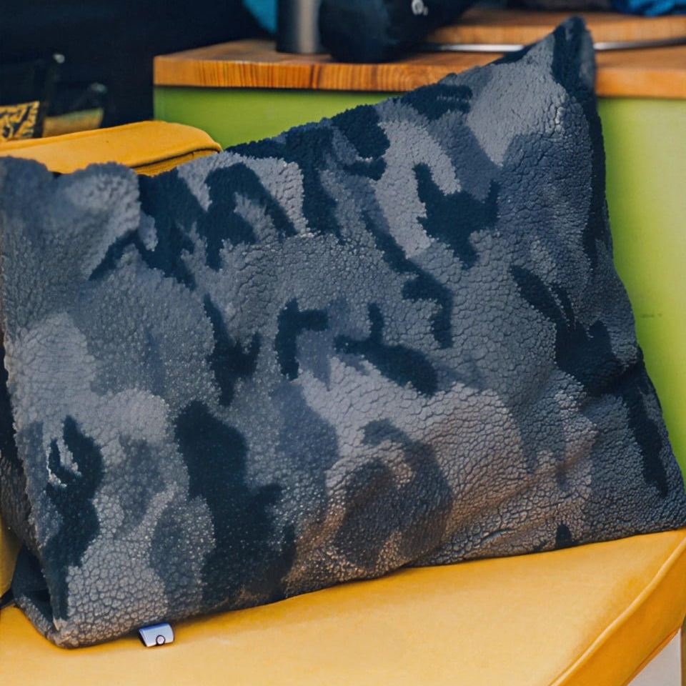 Dryrobe Cushion Cover - Black Camo