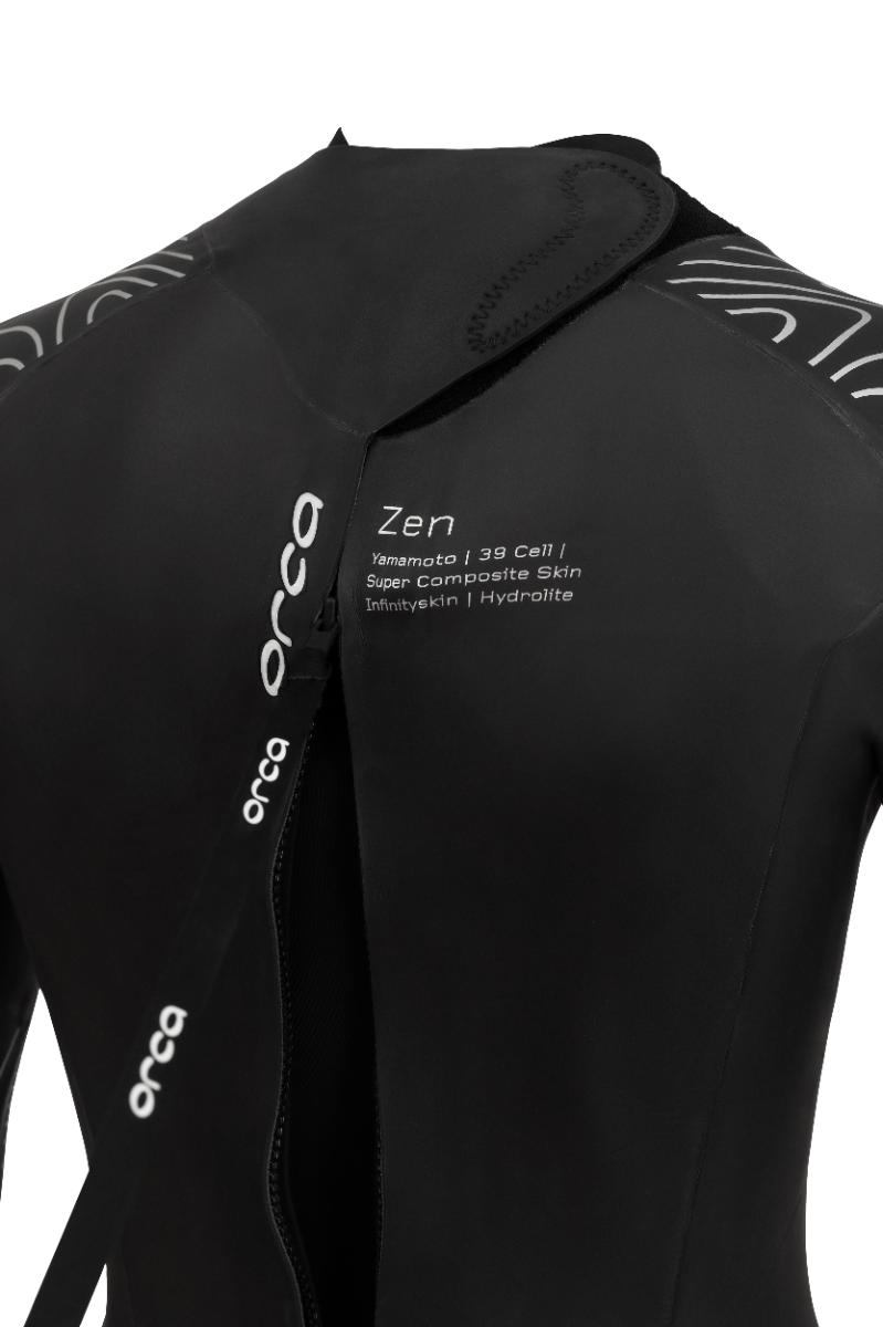 Orca Zen Mens 1 Piece Wetsuit - Black - Feature