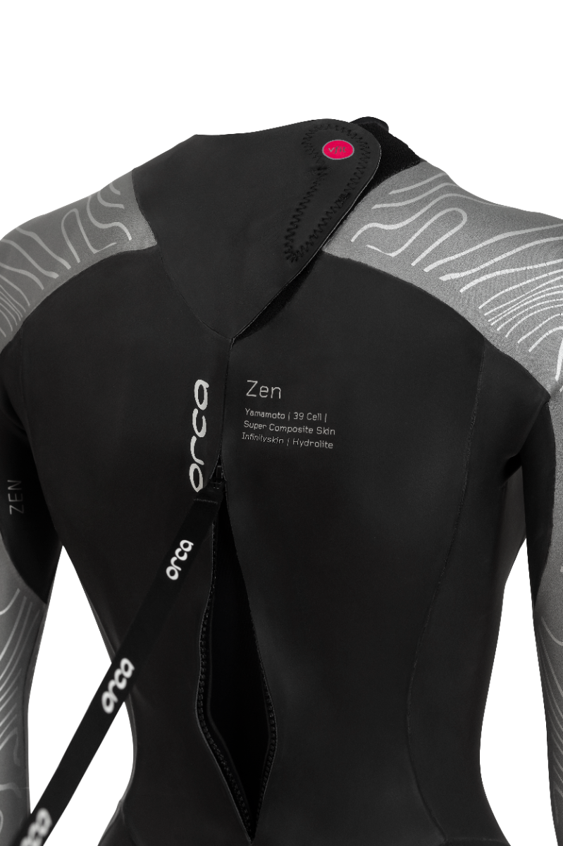 Orca Zen Womens 1 Piece Wetsuit - Black - Feature