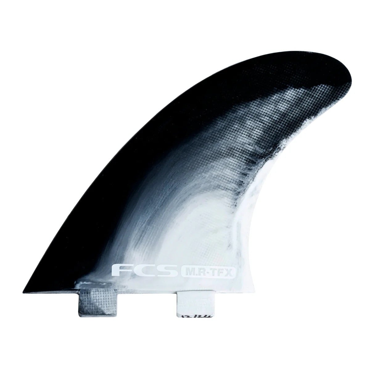 FCS MR Twin +1 PC M-L Fins - Black/White Swirl