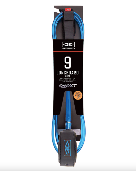 Ocean & Earth One-XT 9ft Knee Leash - Blue
