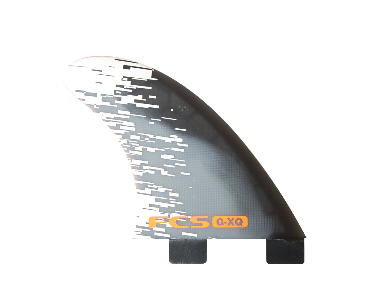 FCS PC-7 Quad Fins - Large - Orange Smoke