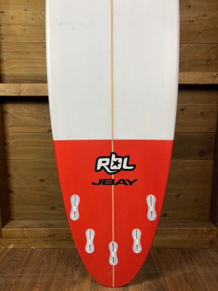 Rebel Bean Surfboard - Red Tail Dip
