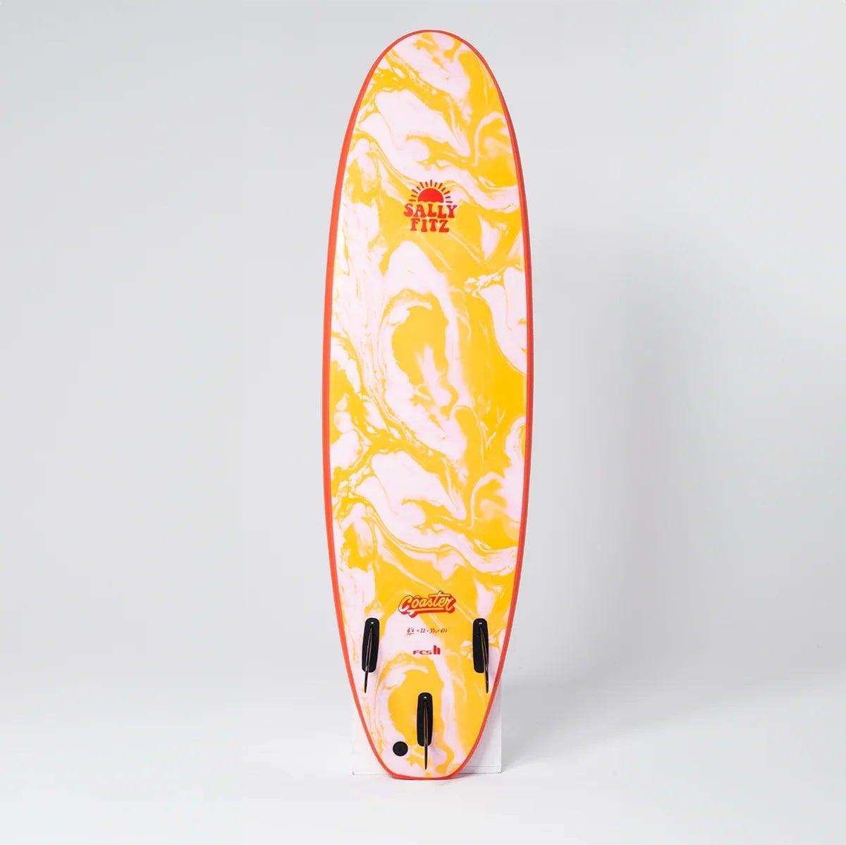 Softech Coaster FCS II Sally Surfboard - Pink