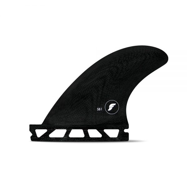 Futures SB1 Fibreglass Side Bite Fins in Black