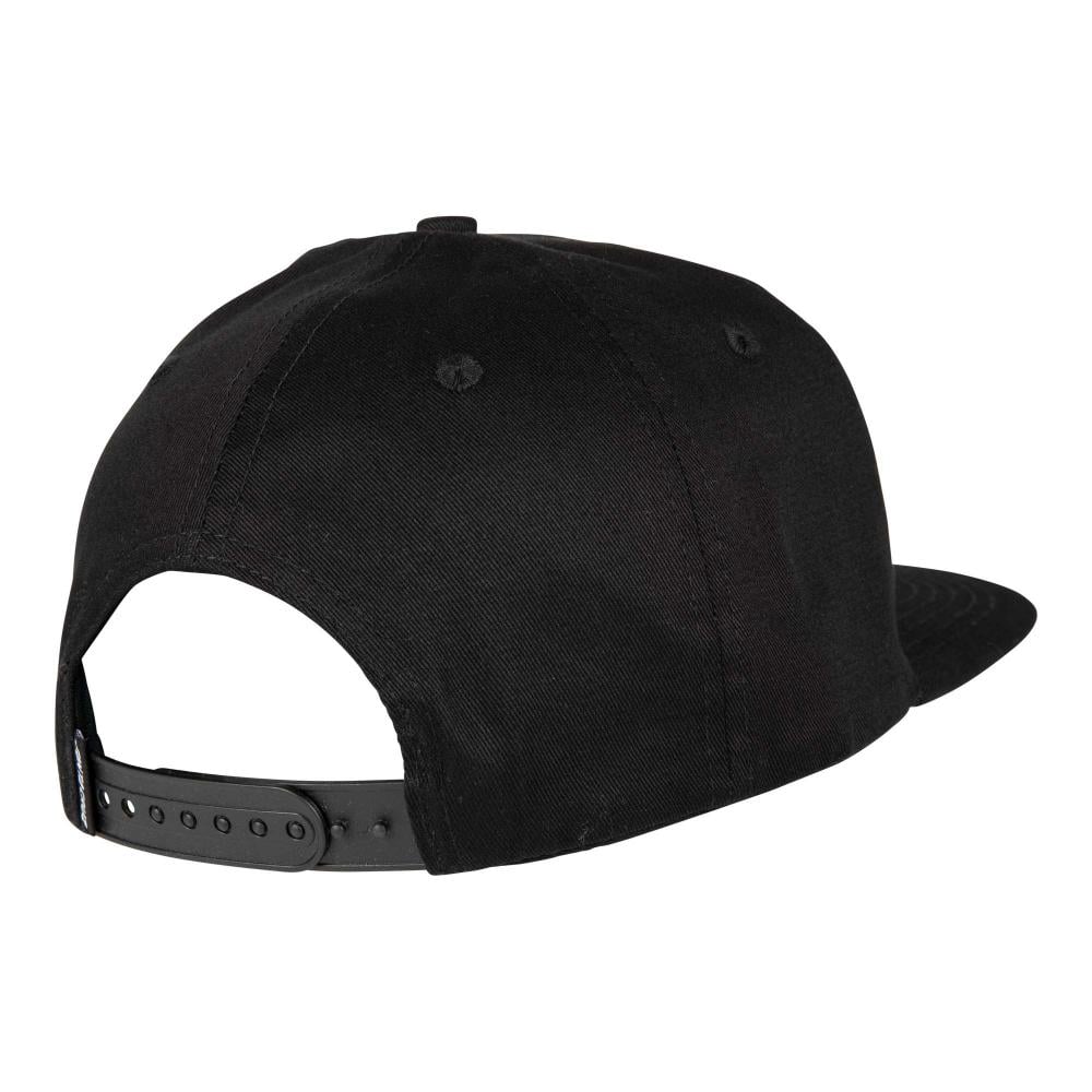 Santa Cruz Tonal Dot Snapback Cap - Black