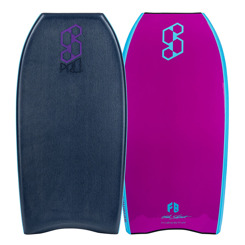 Science Pro Flex 8 Bodyboard - Midnight Blue - Full View
