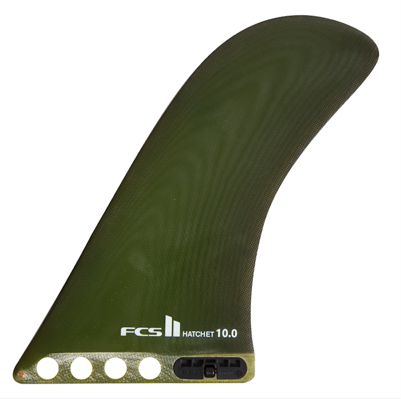 FCS II Hatchet PG Longboard Fin - Dry Mustard
