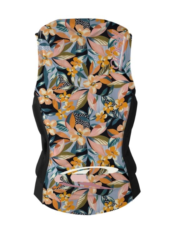 O'Neill Youth Slasher Comp Vest - Demiflor / Black - SAMPLE - Age 12