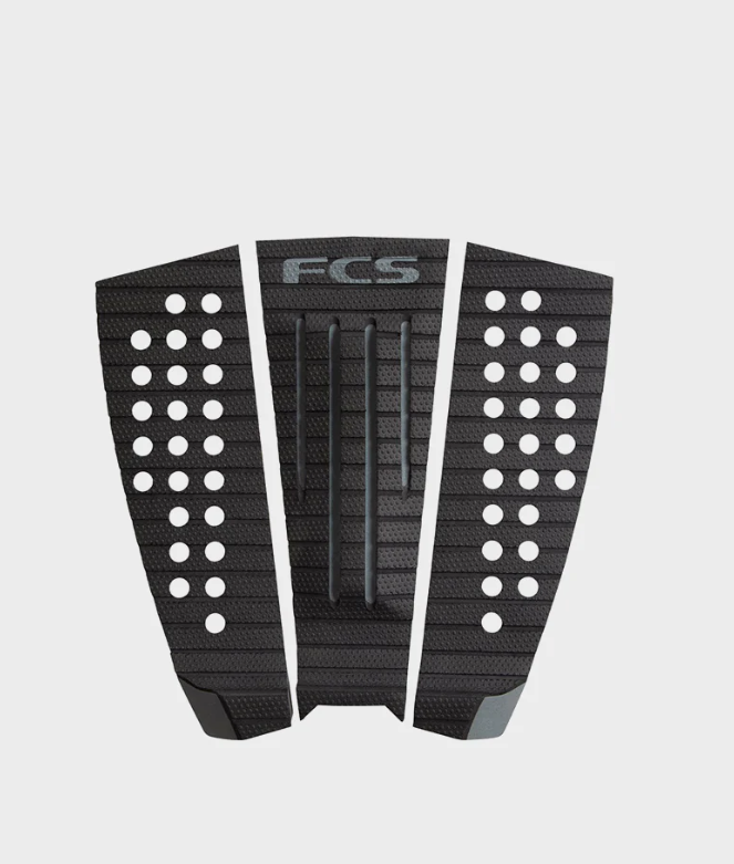 FCS Julian Tread Lite Tail Pad - Charcoal/Mango