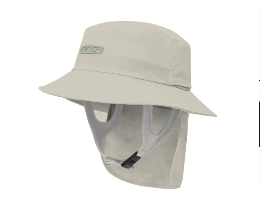 FCS Essential Surf Bucket Hat - Warm Grey