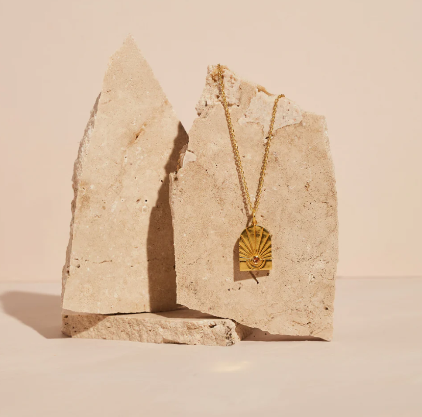 Cai and Jo the Ana Pendant - Gold