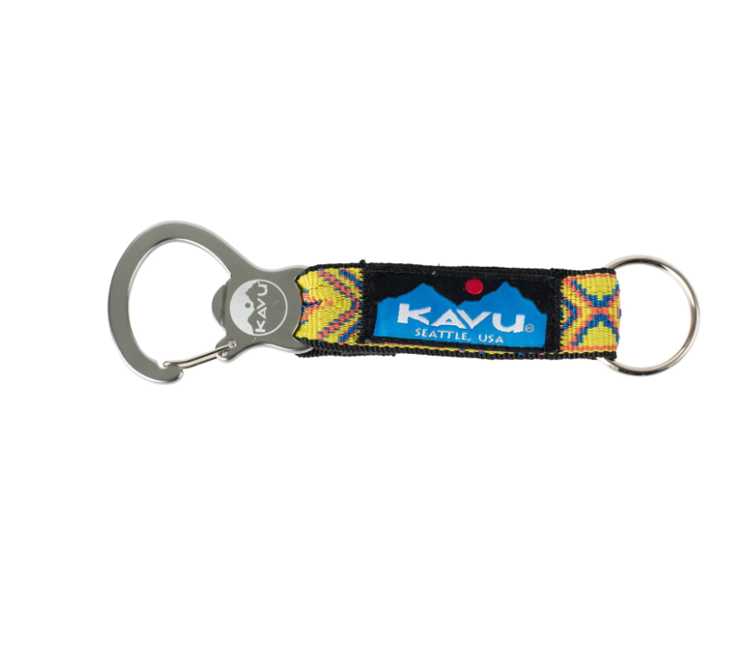 Kavu Crackitopen Bottle Opener - Yellow Geo