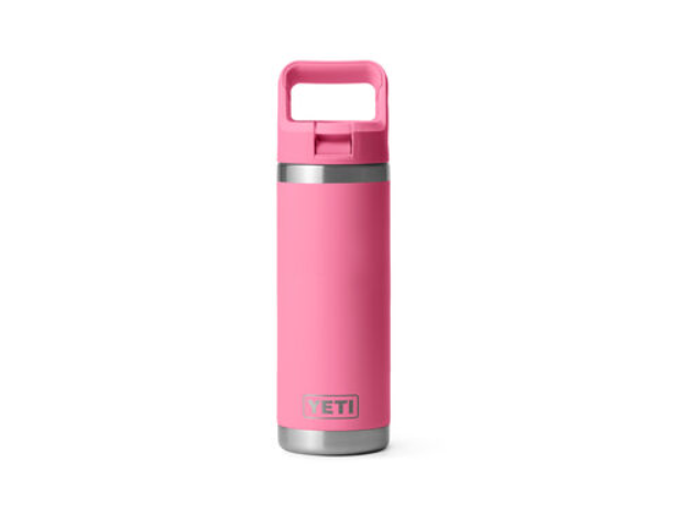 Yeti Rambler 18oz(769 ML) Bottle With Straw Cap - Harbor Pink