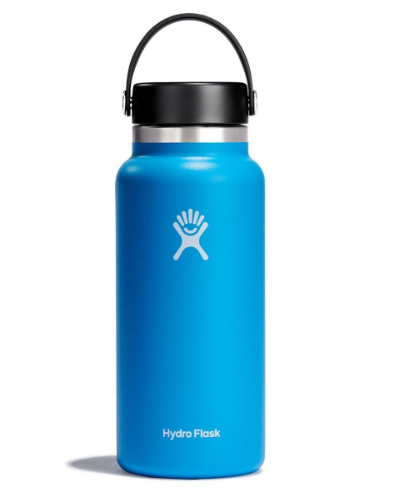 Hydro Flask 32oz Wide Flex Mouth Cap Bottle - Pacific