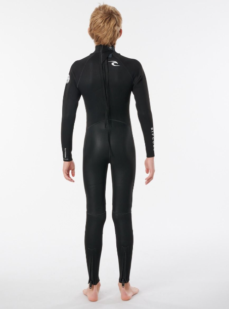 Rip Curl Freelite 5/3mm Junior Back Zip Wetsuit 2024 - Black