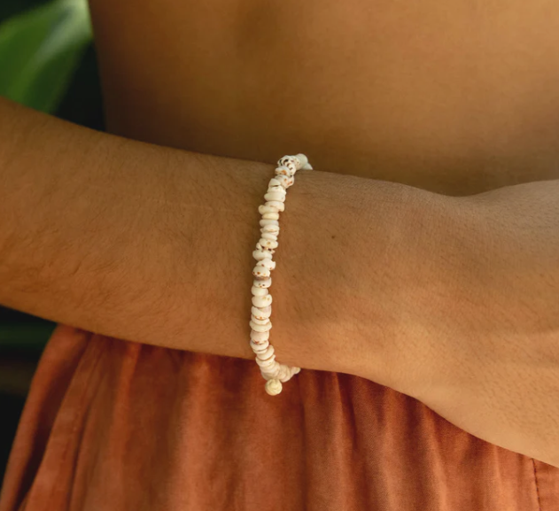 Pineapple Island Bracelet - White