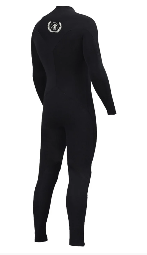 Zion Wesley 5/4/3mm Men's Chest Zip Winter Wetsuit 2024 - Black