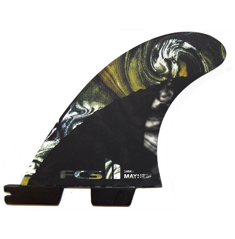 FCS II MB PC Carbon Tri Fin Set - Small