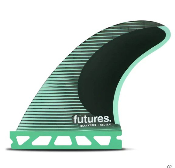 Futures Fins F4 Blackstix Tri Fin Set - Small
